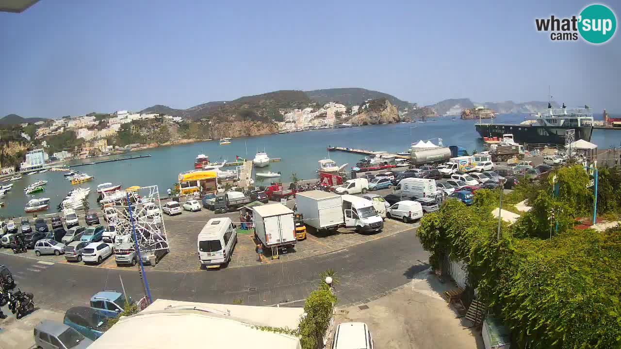Ponza port webcam – Island of Ponza