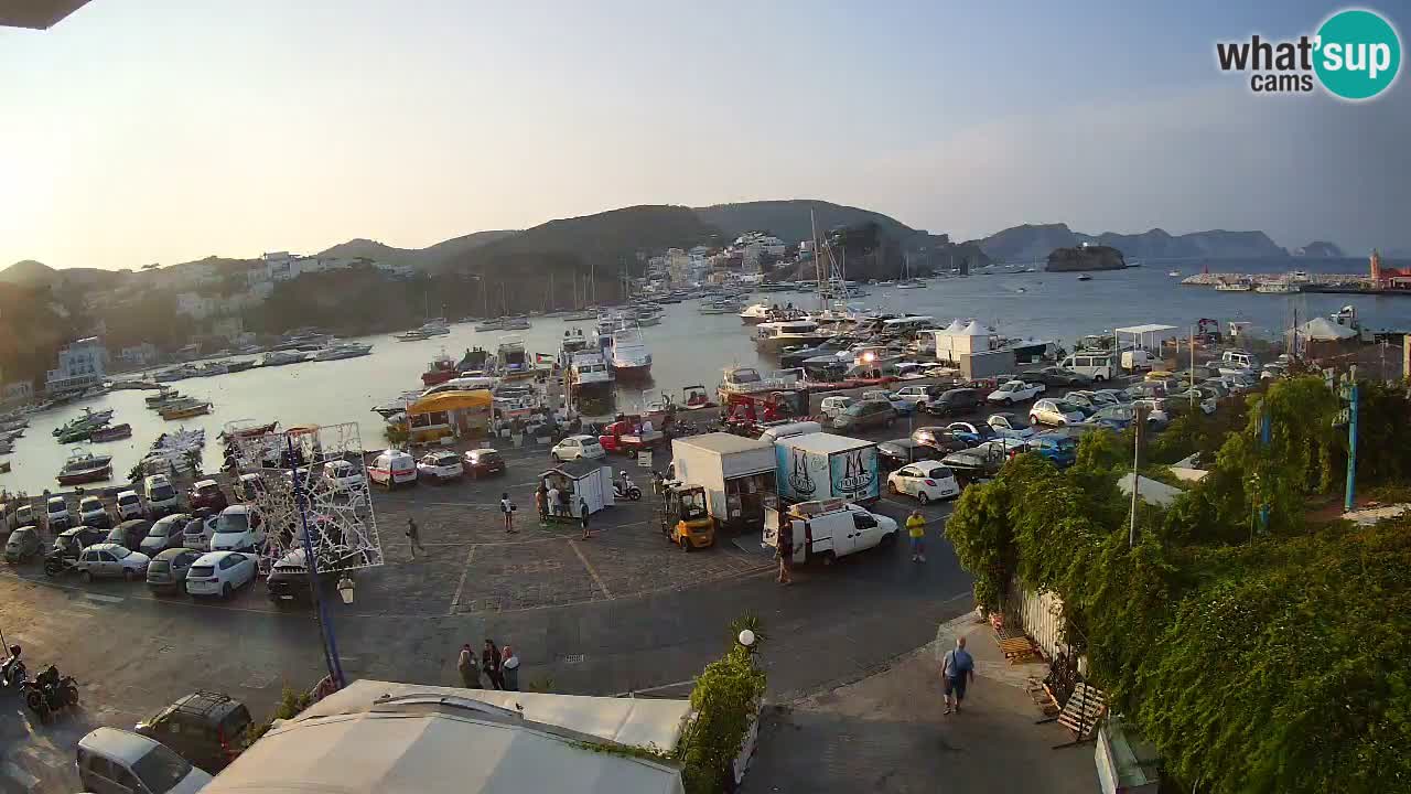 Ponza port webcam – Island of Ponza