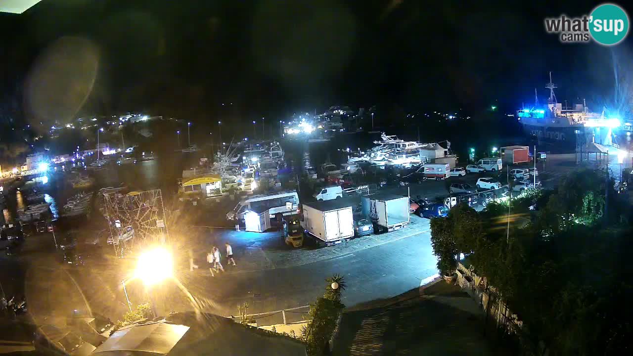Ponza port webcam – Island of Ponza