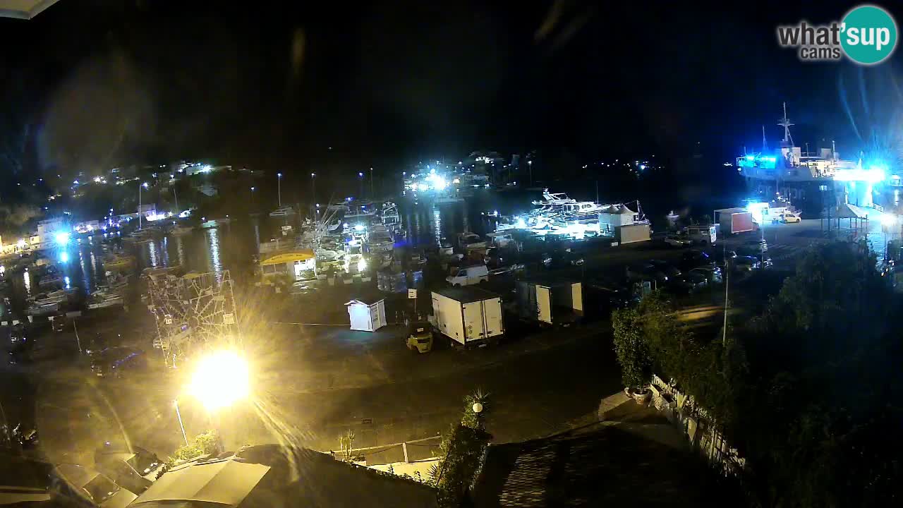 Ponza port webcam – Island of Ponza