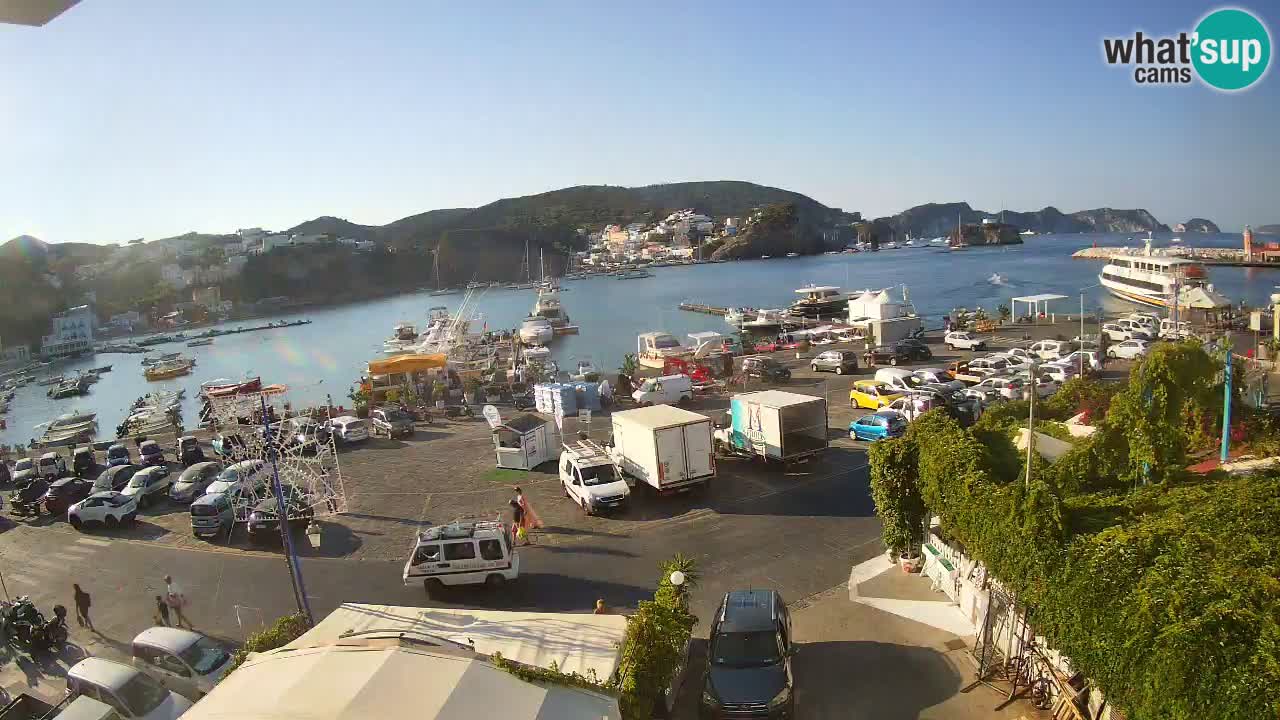 Ponza port webcam – Island of Ponza