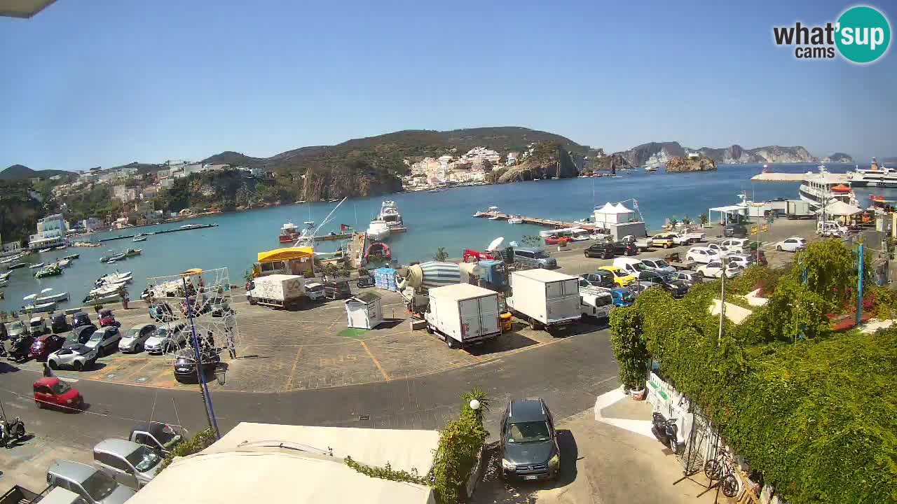 Ponza port webcam – Island of Ponza
