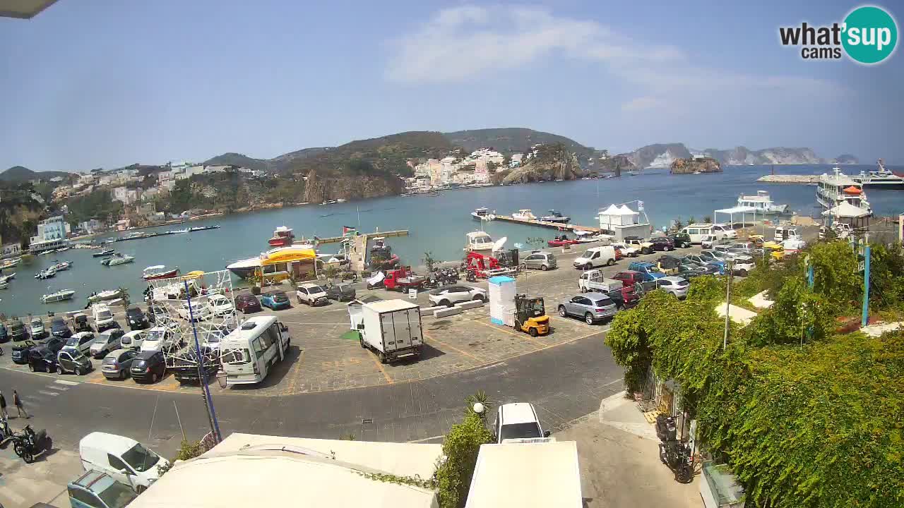 Ponza port webcam – Island of Ponza