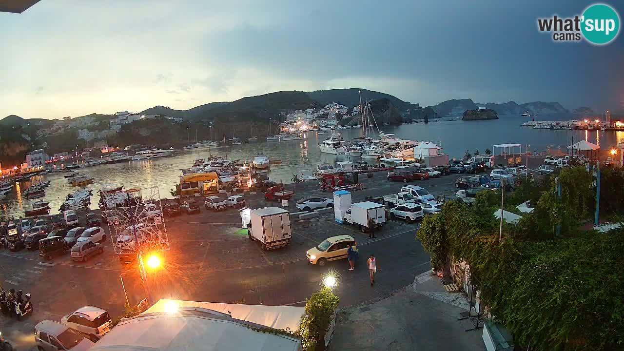 Ponza port webcam – Island of Ponza