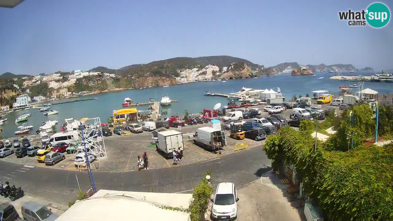 Ponza port webcam – Island of Ponza