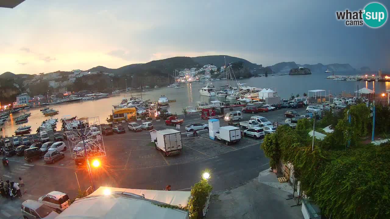 Web kamera luka Ponza – otok Ponza