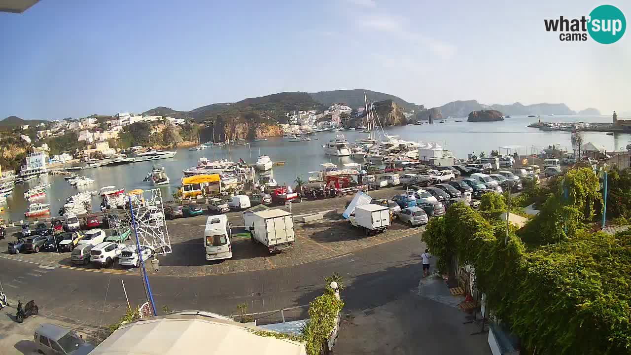Webcam du port de Ponza – Île de Ponza