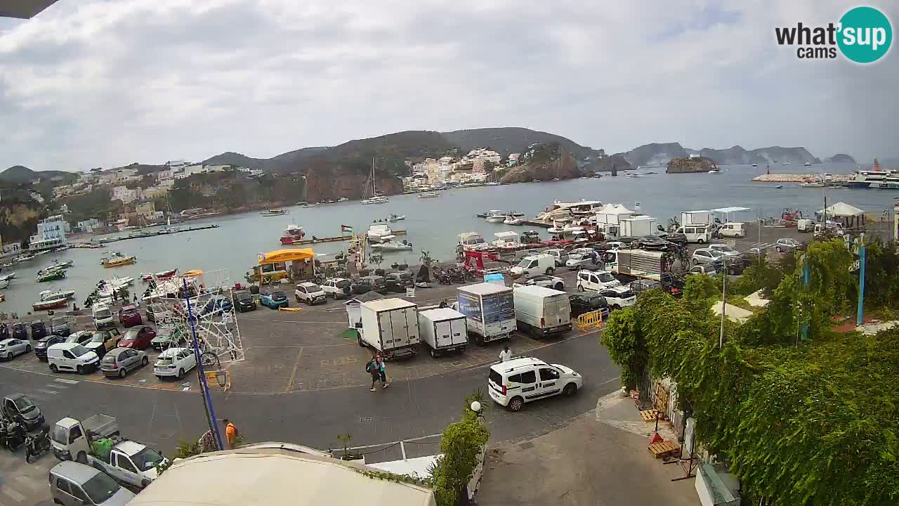 Ponza port webcam – Island of Ponza