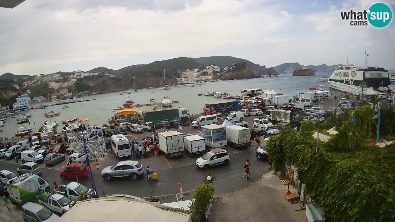 Ponza port webcam – Island of Ponza