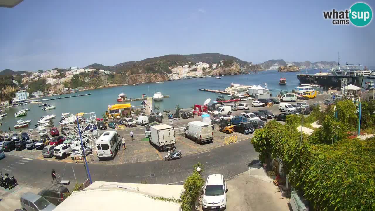 Webcam du port de Ponza – Île de Ponza