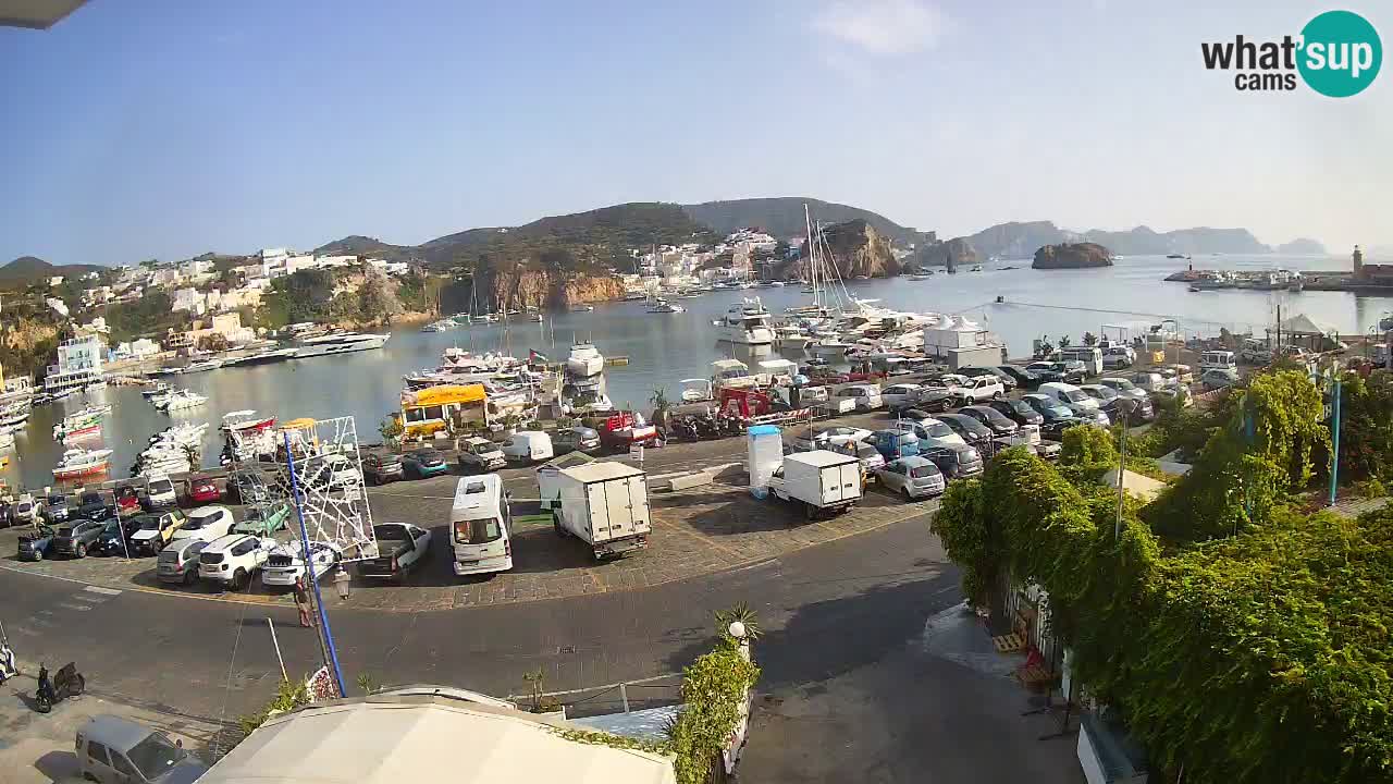 Webcam du port de Ponza – Île de Ponza