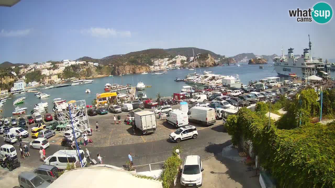 Web kamera luka Ponza – otok Ponza