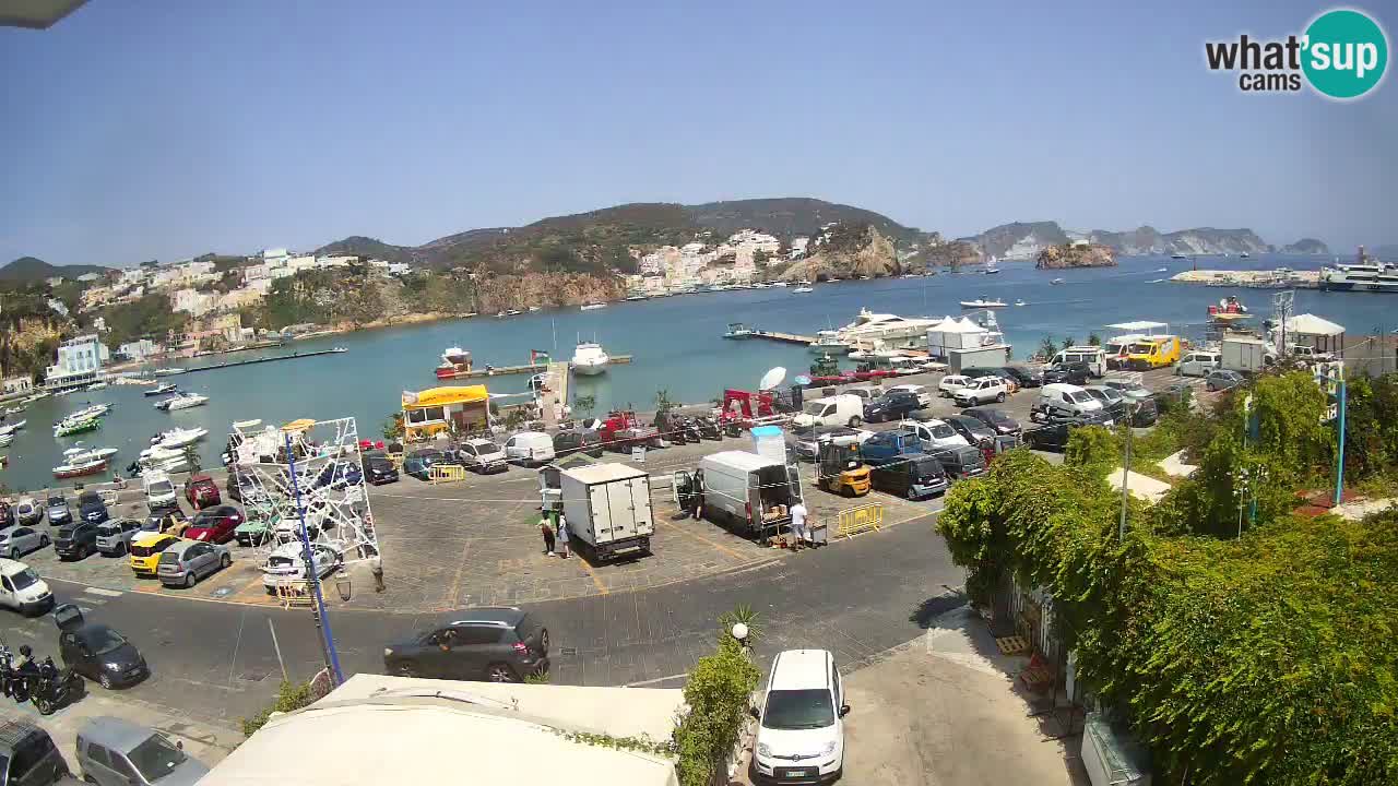 Webcam du port de Ponza – Île de Ponza