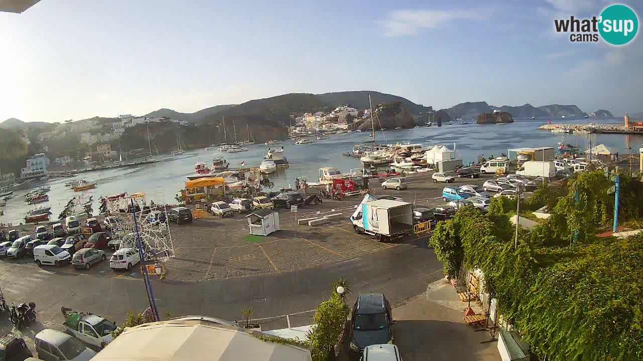 Web kamera luka Ponza – otok Ponza