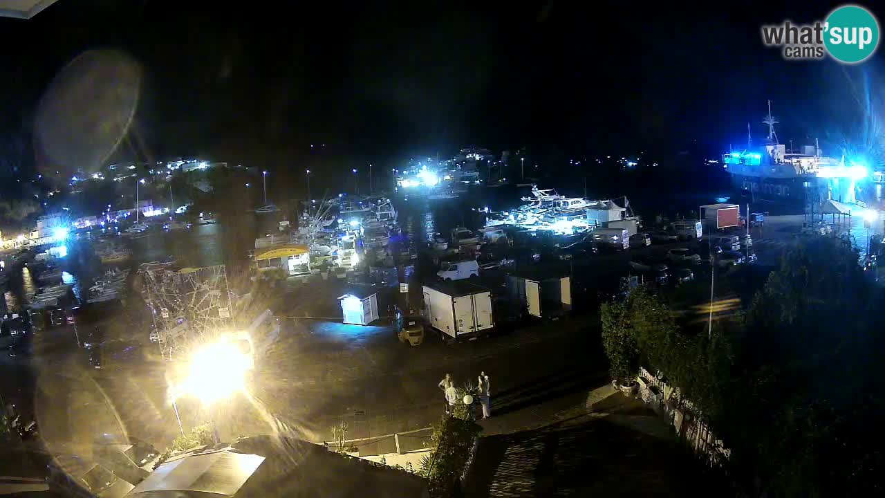 Ponza port webcam – Island of Ponza