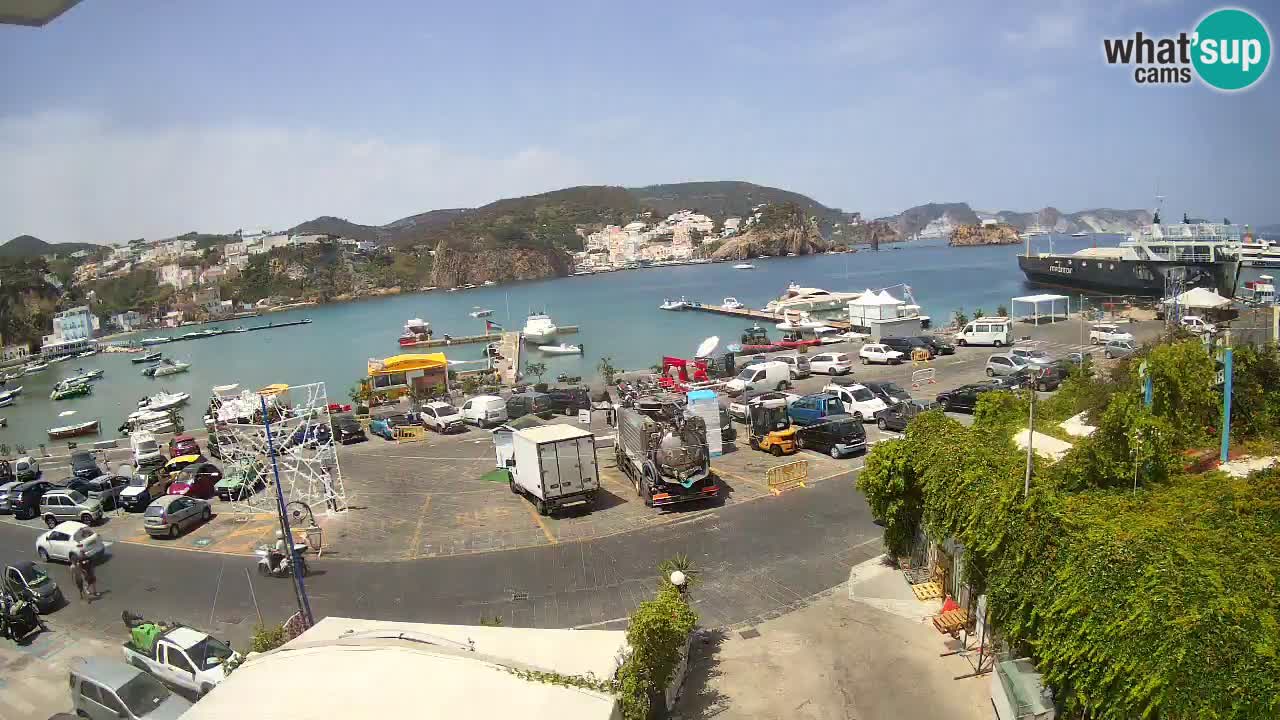Webcam del puerto de Ponza – Isla de Ponza