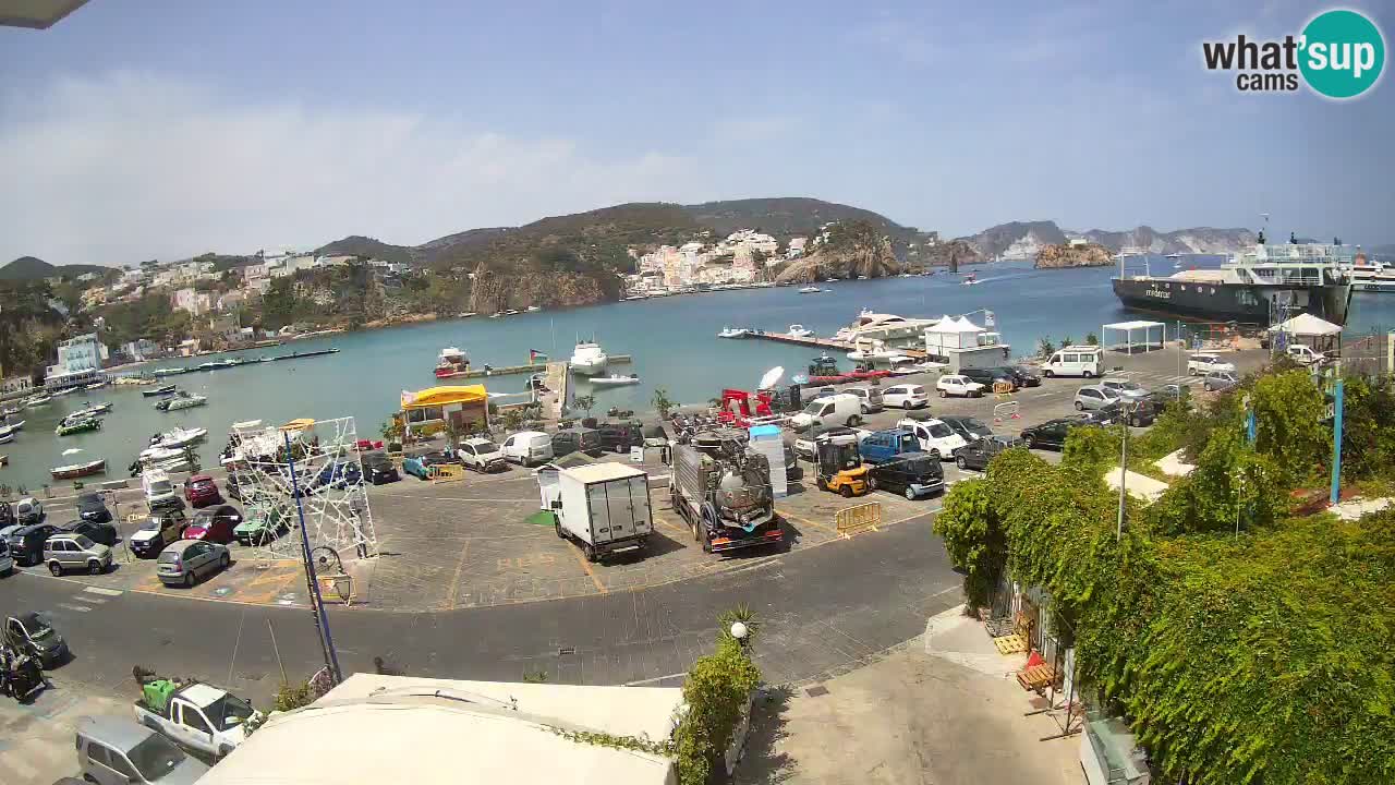 Webcam del puerto de Ponza – Isla de Ponza