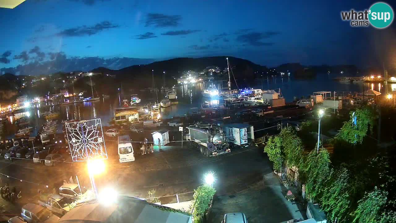 Insel Ponza Hafen webcam – Italien