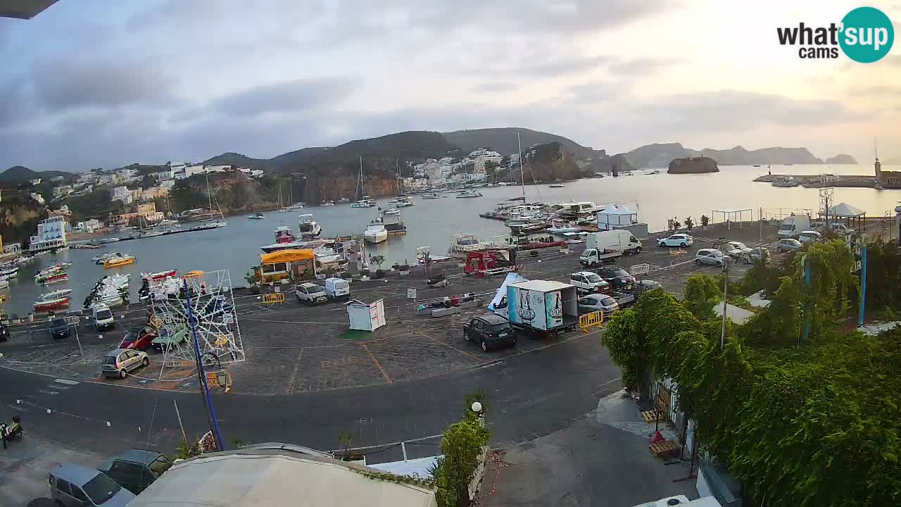 Webcam du port de Ponza – Île de Ponza