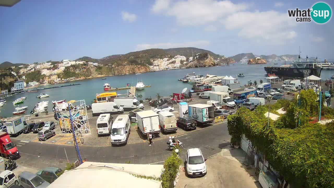 Ponza port webcam – Island of Ponza