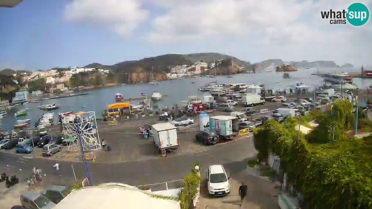 Webcam du port de Ponza – Île de Ponza