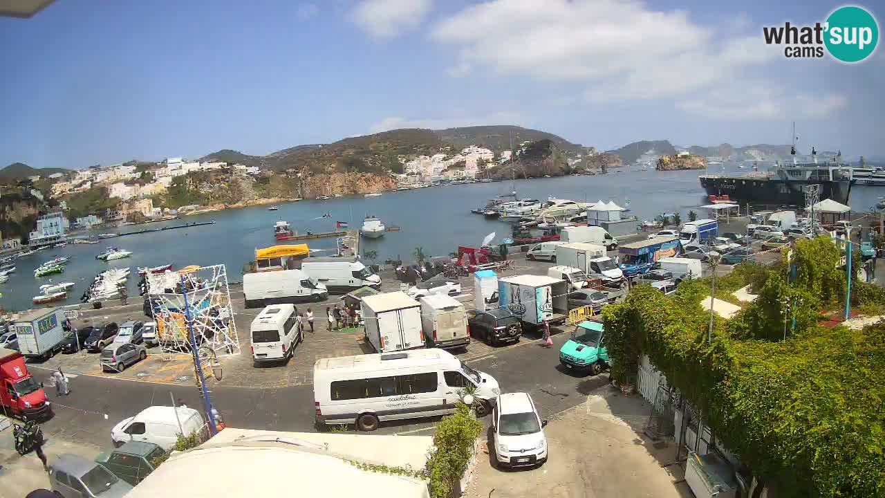 Webcam del puerto de Ponza – Isla de Ponza