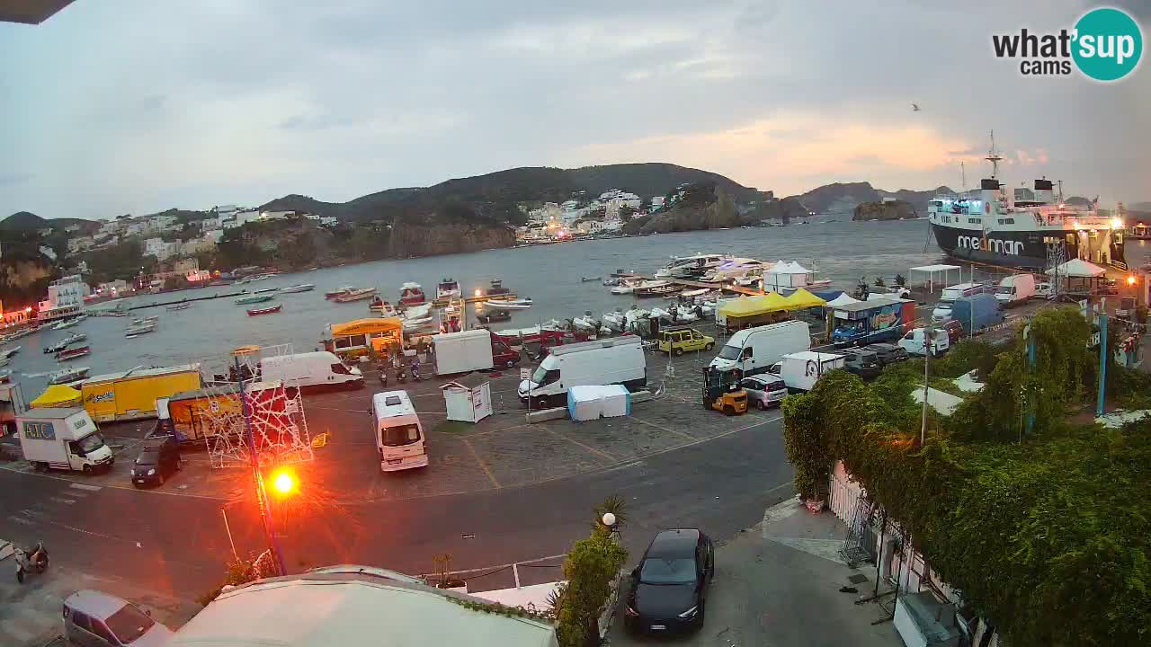 Ponza port webcam – Island of Ponza
