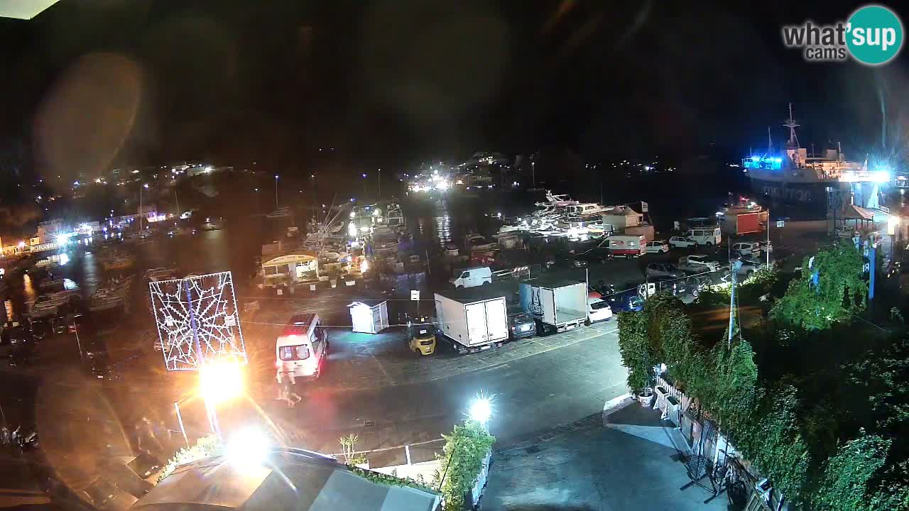 Pristanišče Ponza spletna kamera – Otok Ponza