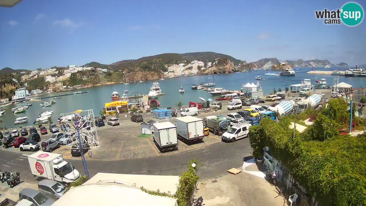 Ponza port webcam – Island of Ponza