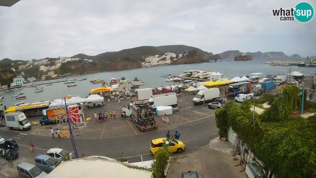 Ponza port webcam – Island of Ponza