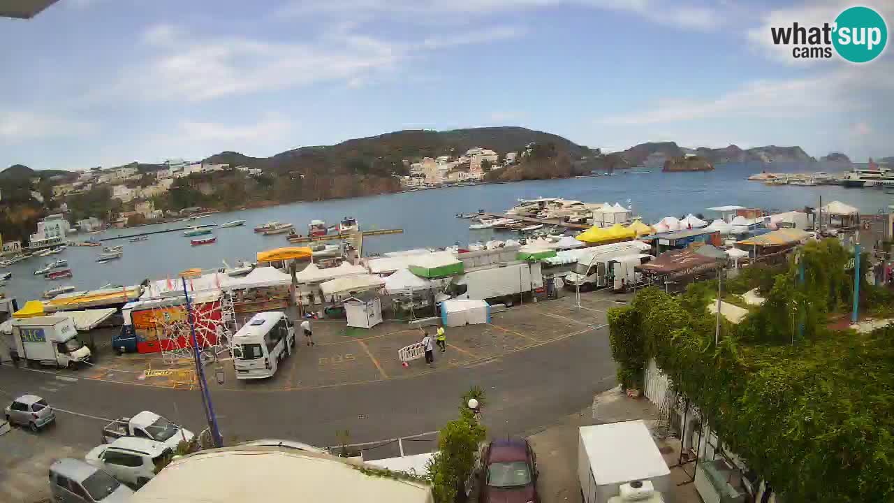Ponza port webcam – Island of Ponza