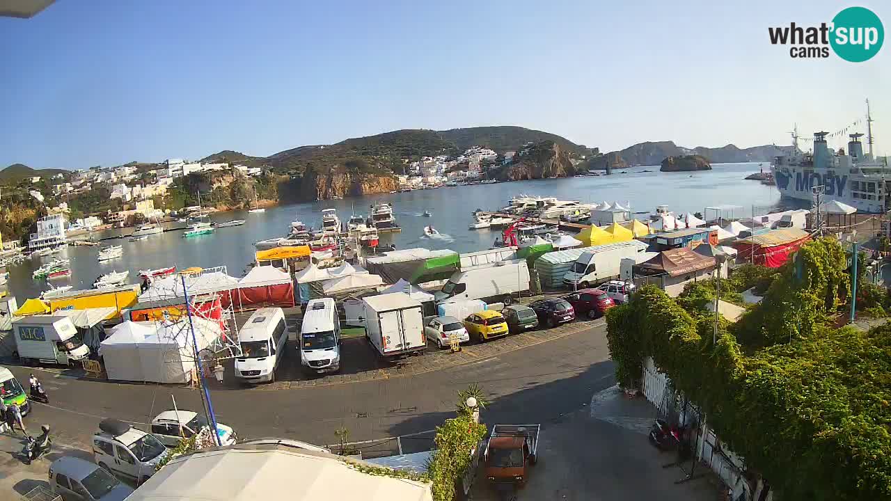 Webcam Ponza porto