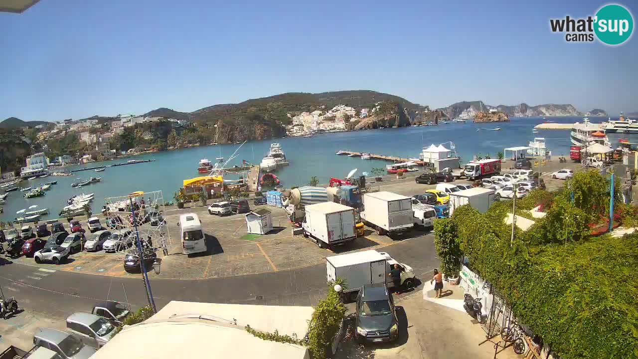 Ponza port webcam – Island of Ponza