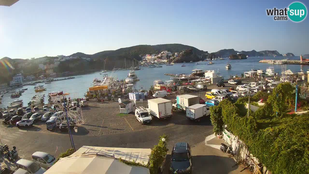 Web kamera luka Ponza – otok Ponza