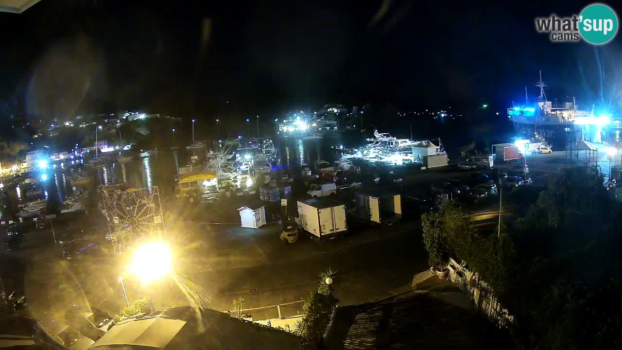 Insel Ponza Hafen webcam – Italien