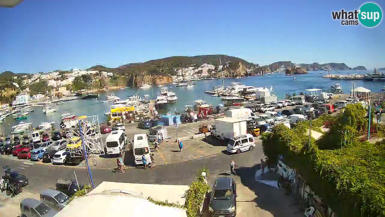 Ponza port webcam – Island of Ponza