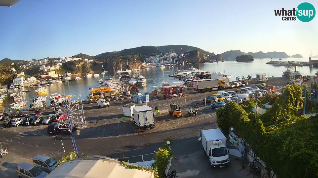 Ponza port webcam – Island of Ponza