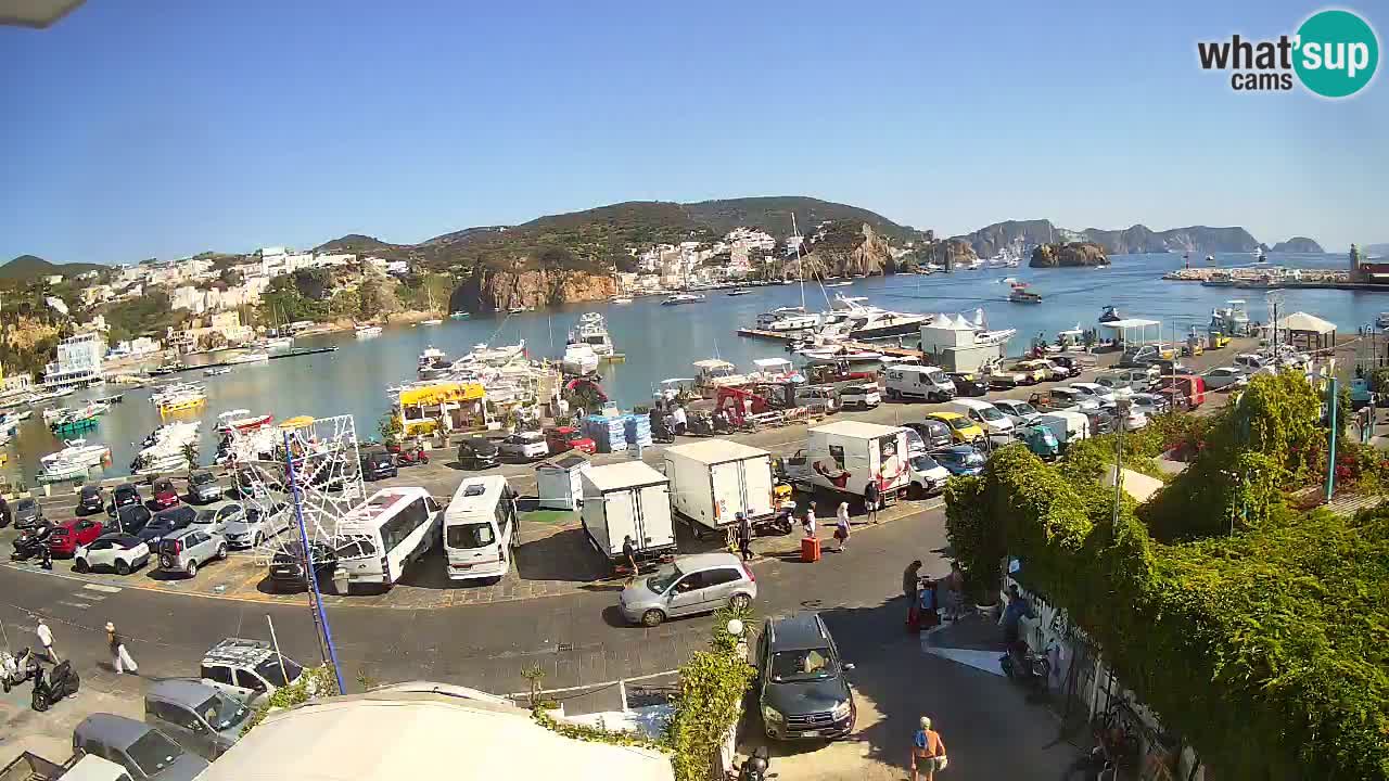 Web kamera luka Ponza – otok Ponza