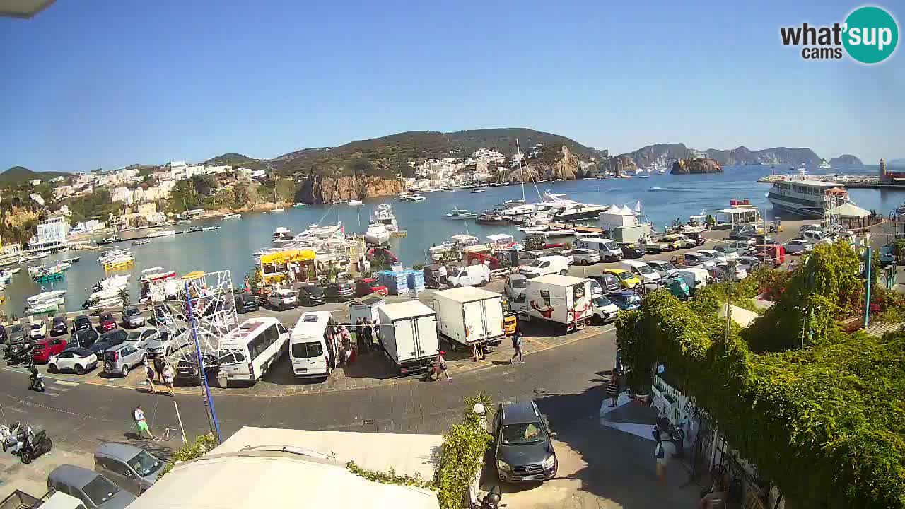 Ponza port webcam – Island of Ponza