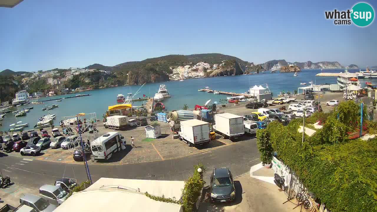 Web kamera luka Ponza – otok Ponza