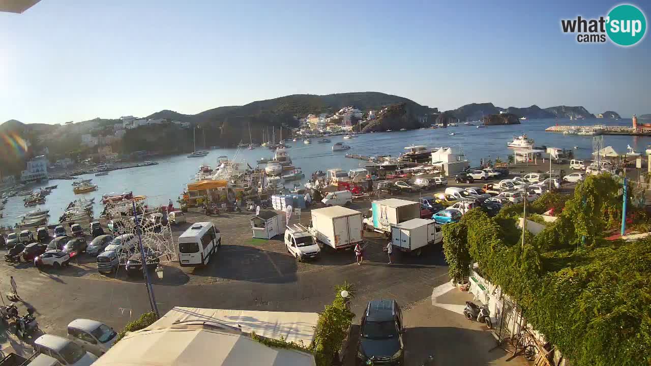 Web kamera luka Ponza – otok Ponza