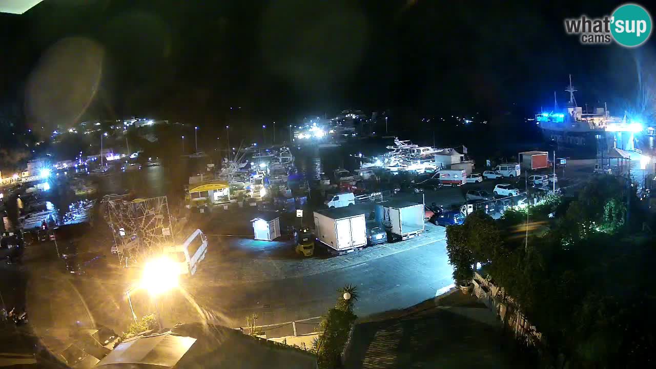 Insel Ponza Hafen webcam – Italien