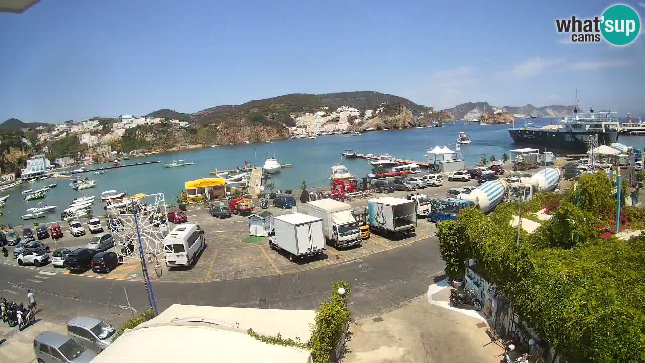 Web kamera luka Ponza – otok Ponza