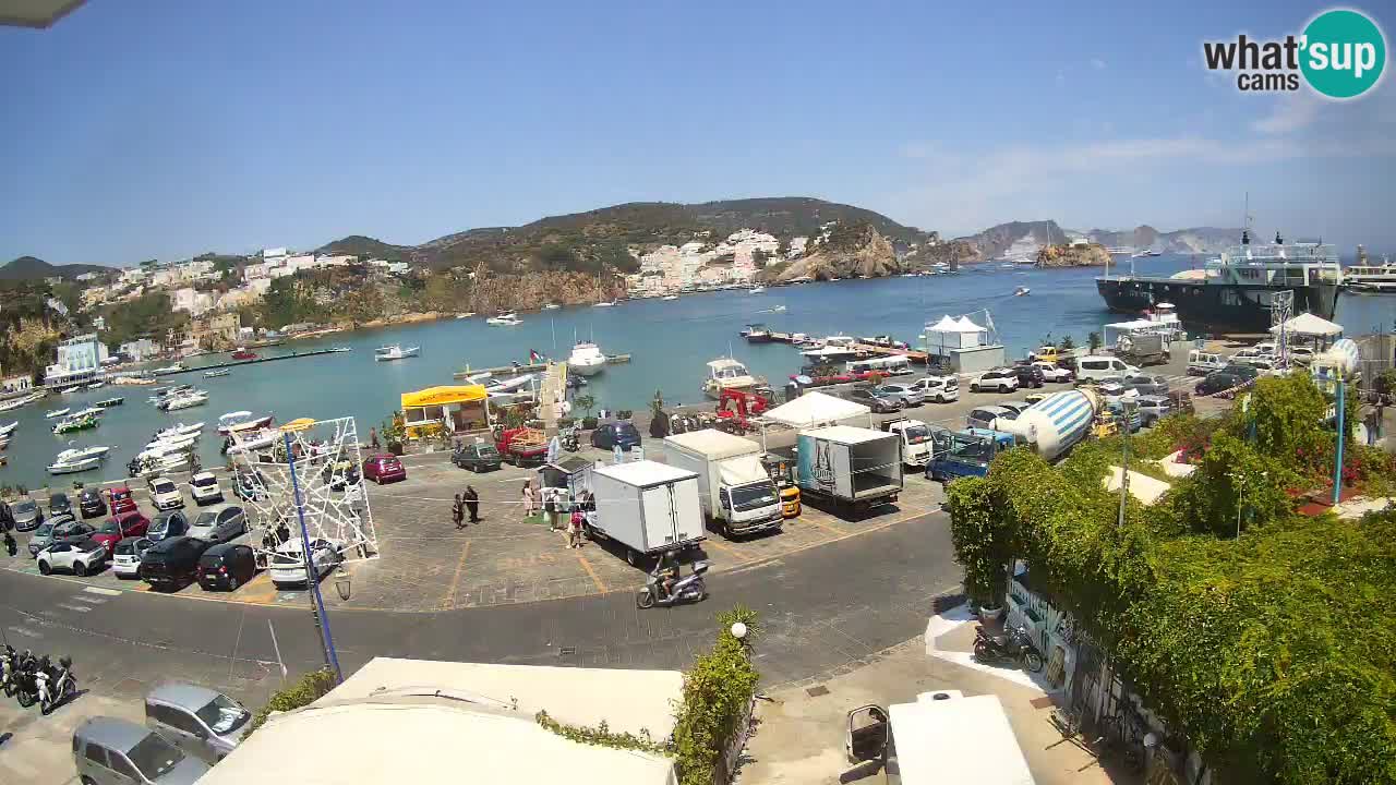 Webcam del puerto de Ponza – Isla de Ponza