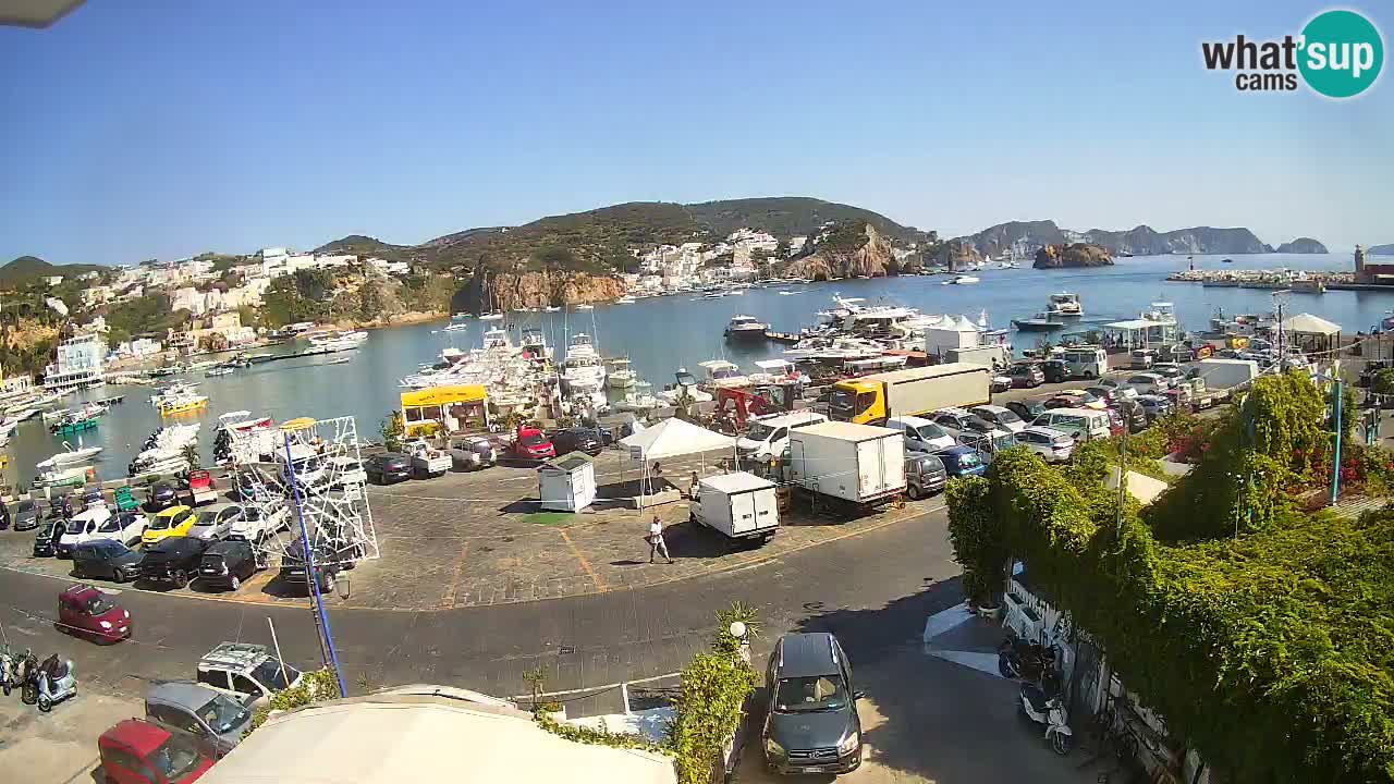 Ponza port webcam – Island of Ponza