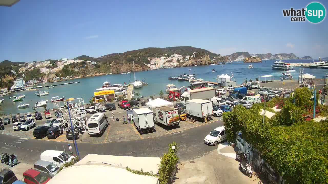 Webcam del puerto de Ponza – Isla de Ponza
