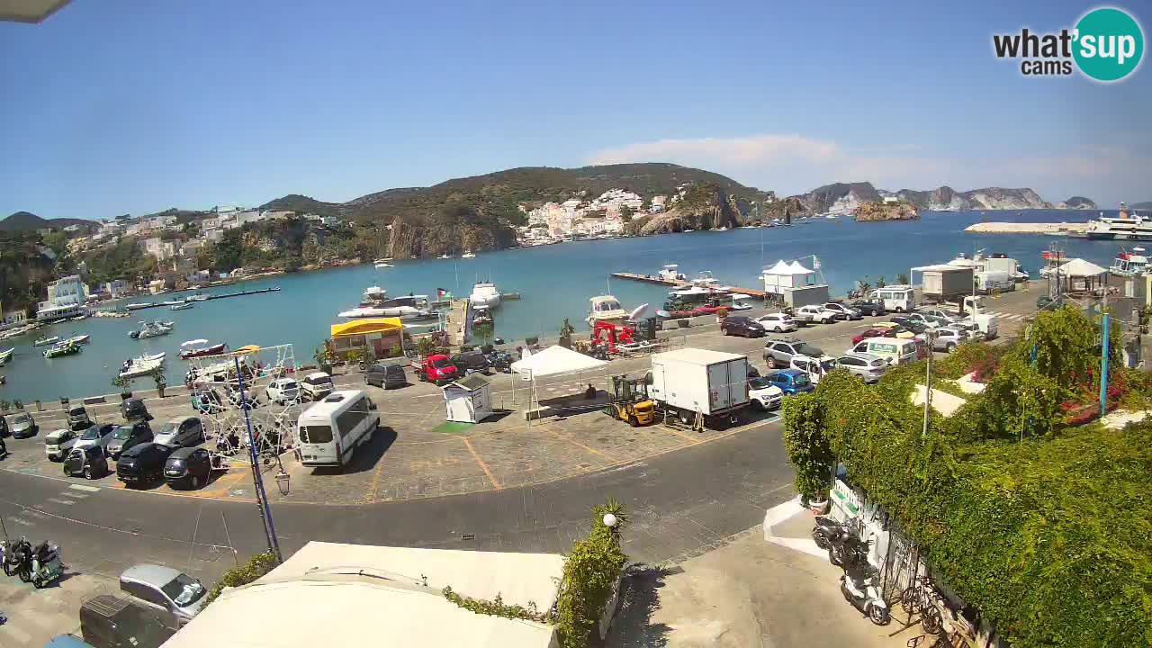 Ponza port webcam – Island of Ponza