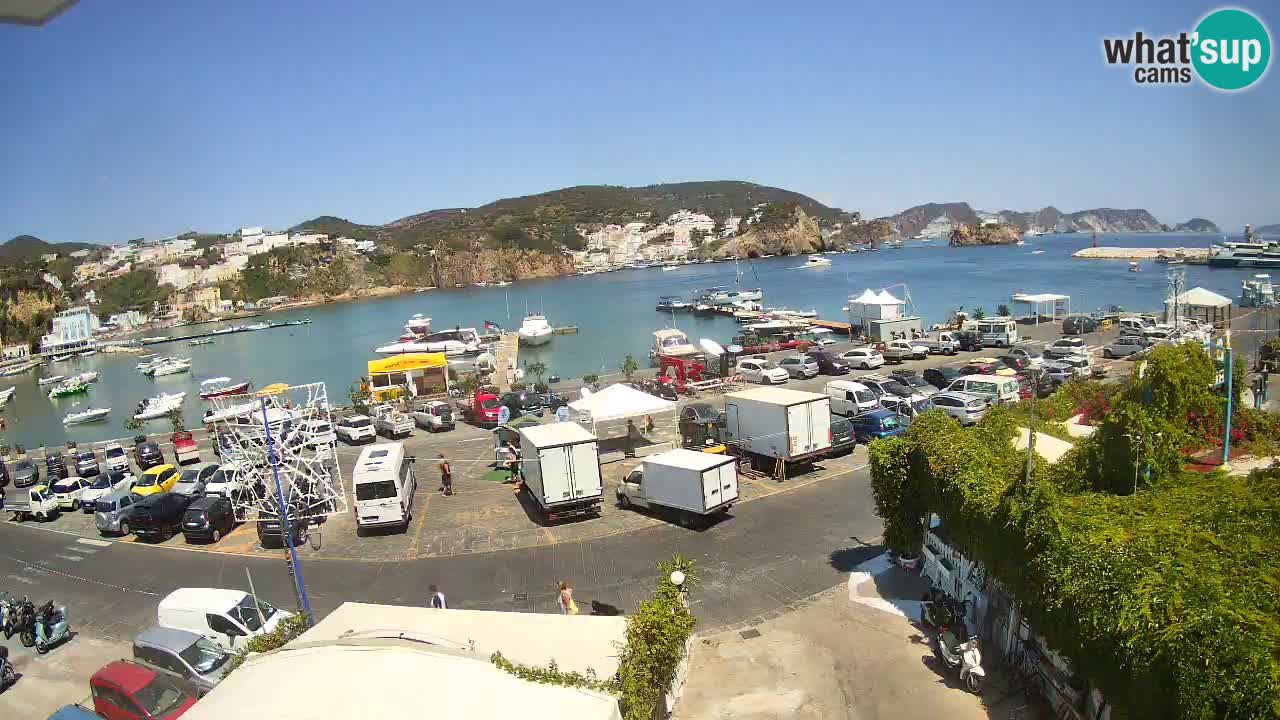 Webcam del puerto de Ponza – Isla de Ponza