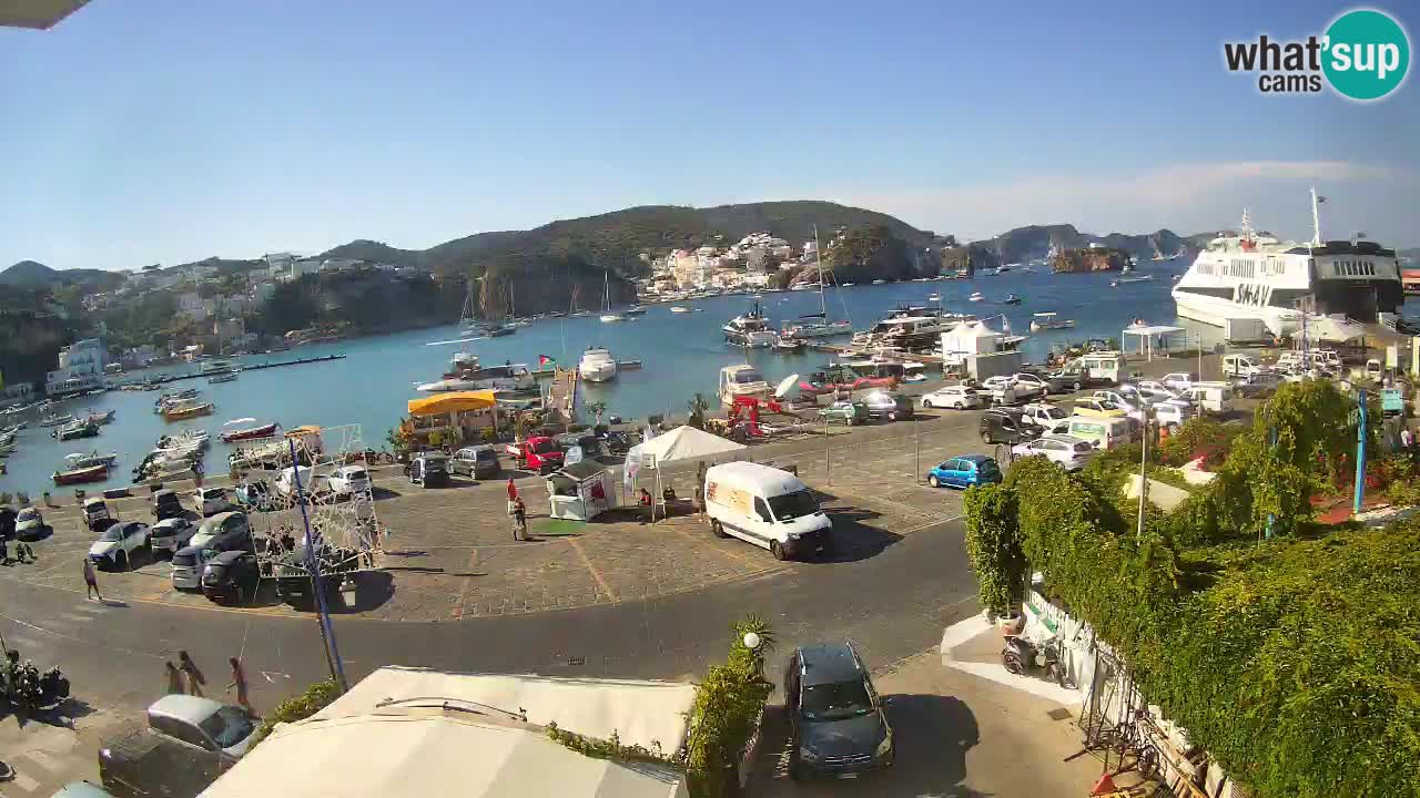 Ponza port webcam – Island of Ponza
