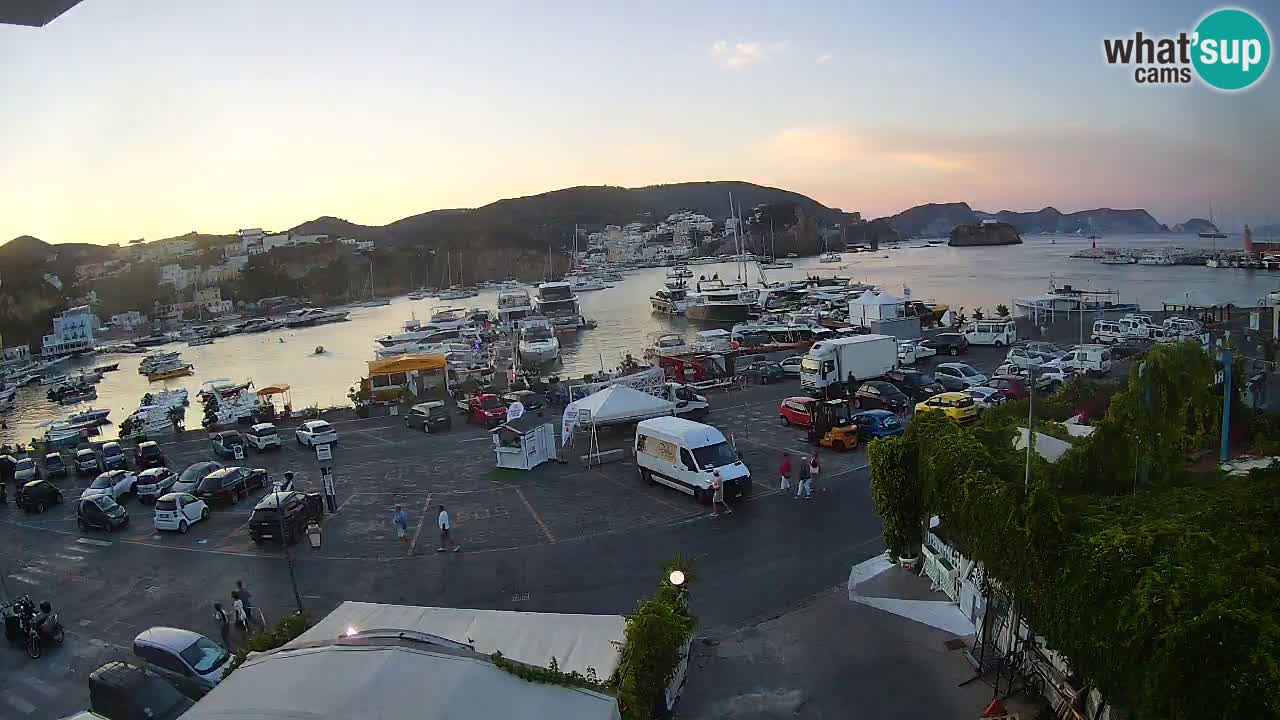 Webcam du port de Ponza – Île de Ponza